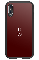 U Burgundia II 2.0 - Apple iPhone XS