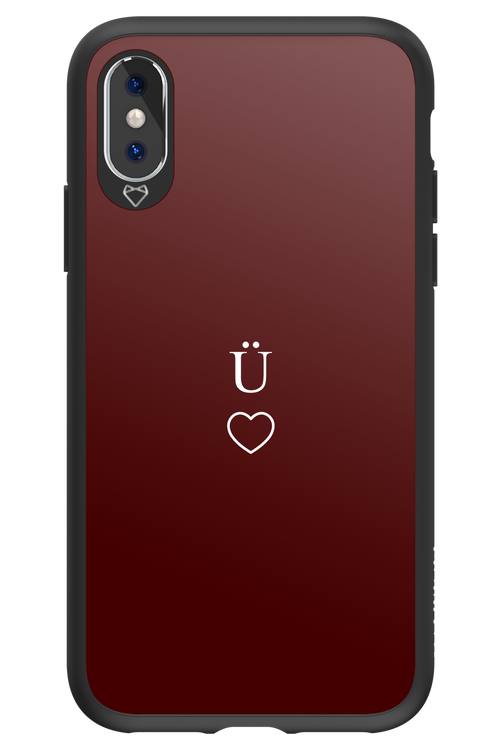 U Burgundia II 2.0 - Apple iPhone XS