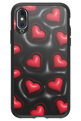 Hearts in love - Apple iPhone X