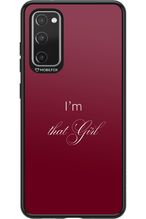 That Girl - Samsung Galaxy S20 FE