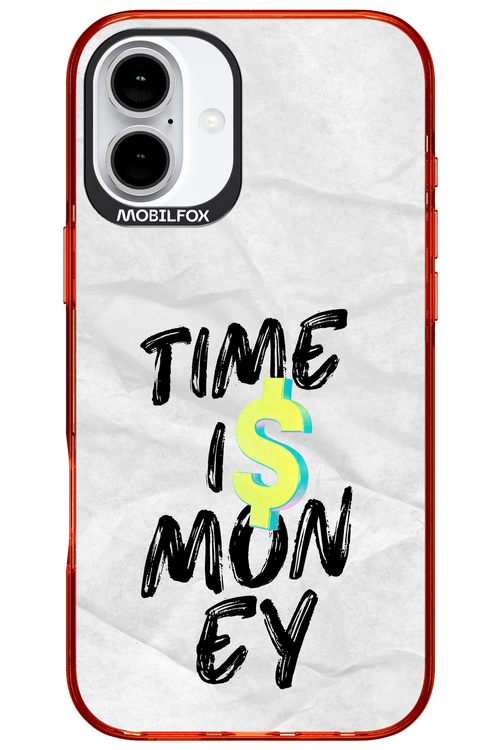 Time Is Money - Apple iPhone 16 Plus