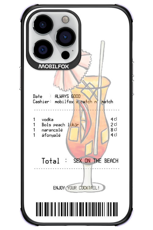 sex on the beach koktél - Apple iPhone 13 Pro Max