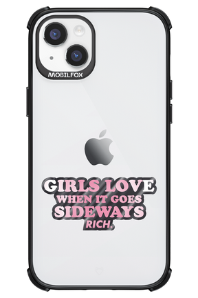 When it goes sideways - Apple iPhone 14 Plus