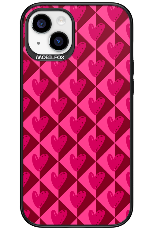 Holiday Heartss - Apple iPhone 15 Plus