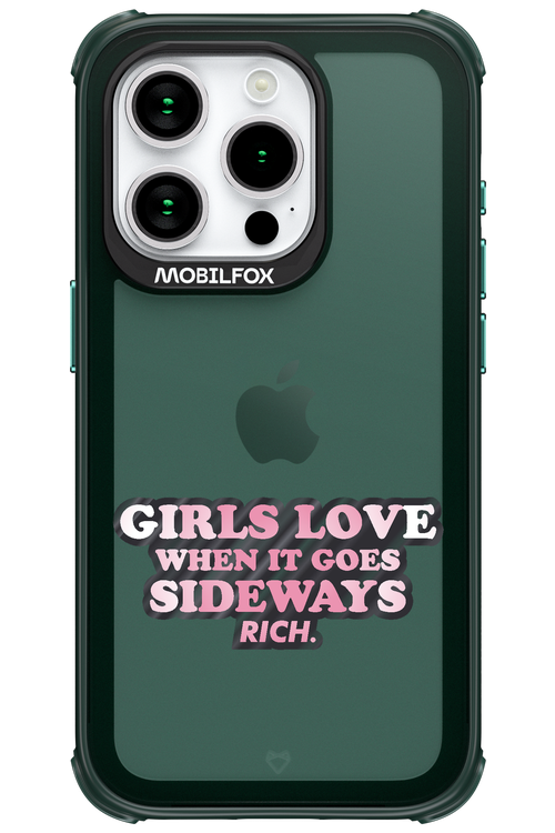 When it goes sideways - Apple iPhone 15 Pro