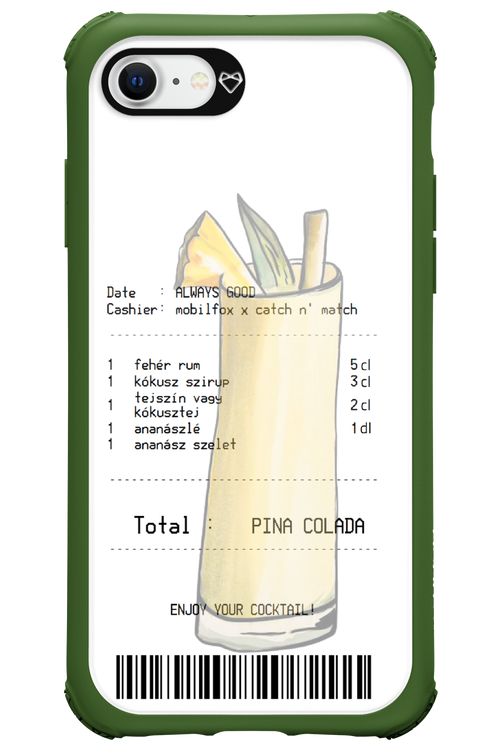 pina colada koktél - Apple iPhone SE 2020