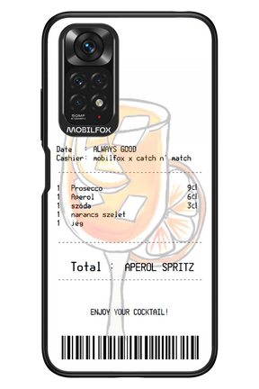aperol spritz koktél - Xiaomi Redmi Note 11/11S 4G