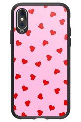 Sprinkle Heart Pink - Apple iPhone X