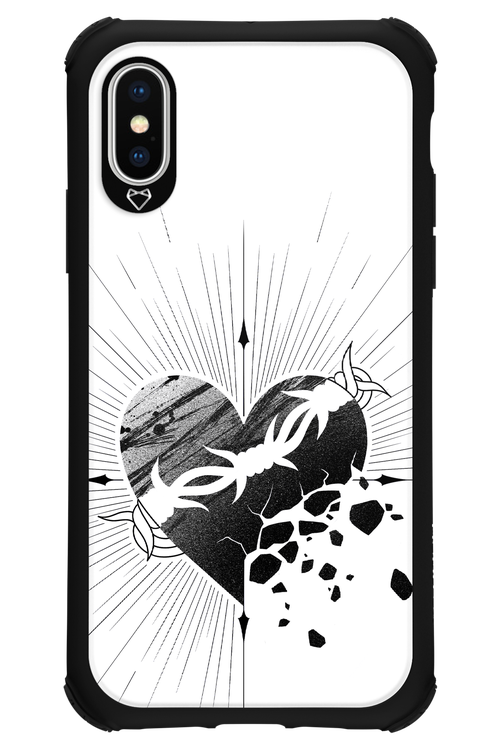 Fekete Szív 2.0 - Apple iPhone XS