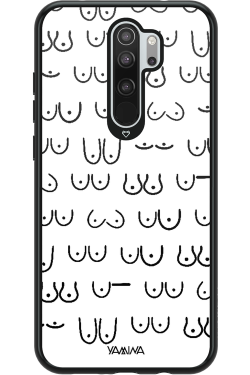 Boobies (white) - Xiaomi Redmi Note 8 Pro