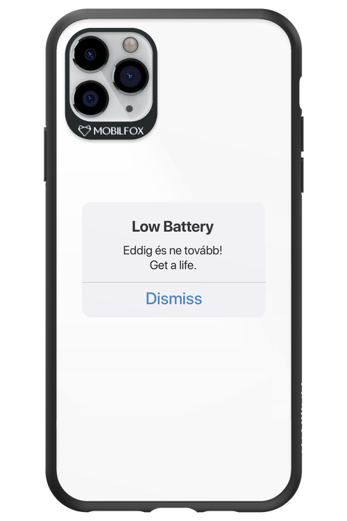 Very Low Battery - Apple iPhone 11 Pro Max