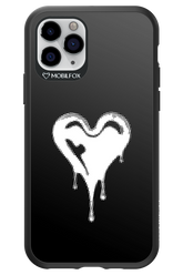 Heart Black - Apple iPhone 11 Pro