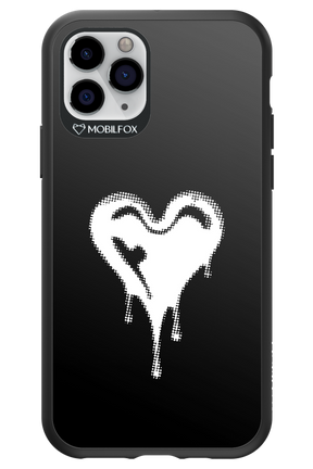 Heart Black - Apple iPhone 11 Pro