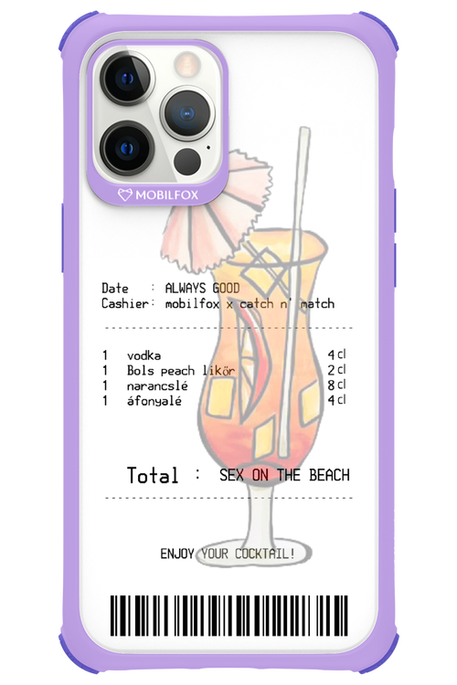 sex on the beach koktél - Apple iPhone 12 Pro Max