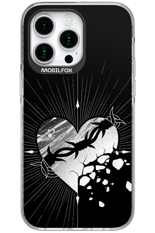 Fehér Szív - Apple iPhone 15 Pro Max