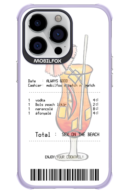 sex on the beach koktél - Apple iPhone 13 Pro
