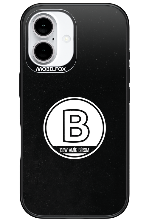 Amig bírom Black - Apple iPhone 16
