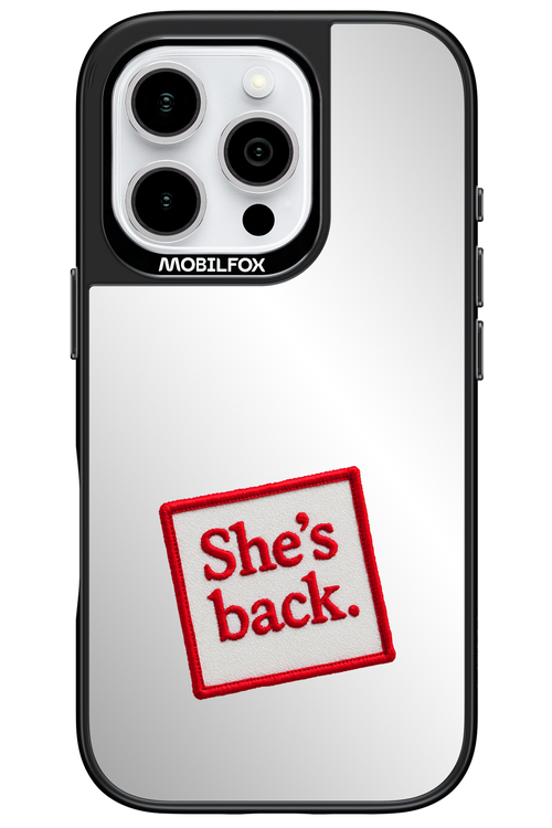 She's Back Mirror - Apple iPhone 16 Pro