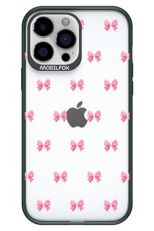 Pinky Bow - Apple iPhone 13 Pro Max