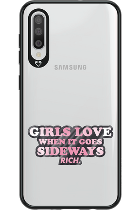 When it goes sideways - Samsung Galaxy A50