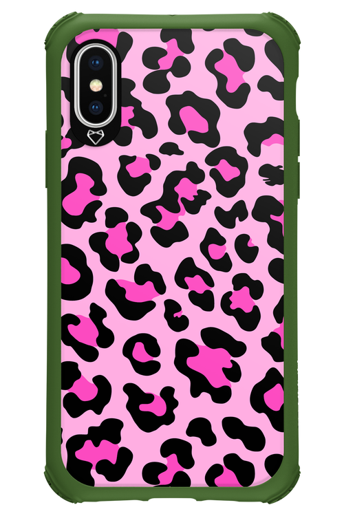 PINK LEOPARD - Apple iPhone X