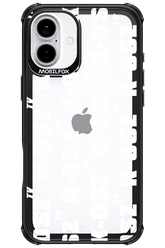 K-osz Transparent White - Apple iPhone 16 Plus