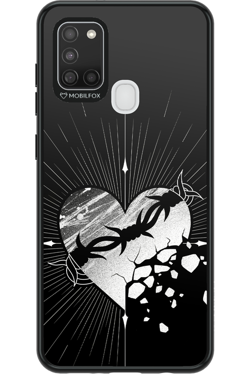 Fehér Szív 2.0 - Samsung Galaxy A21 S