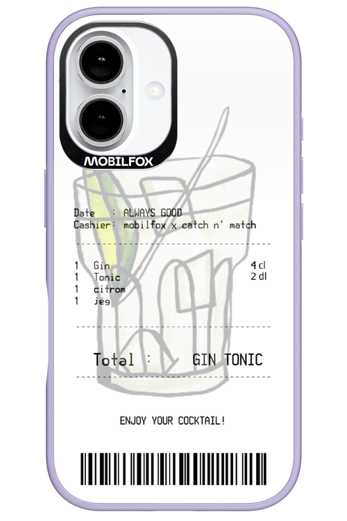 gin tonik - Apple iPhone 16