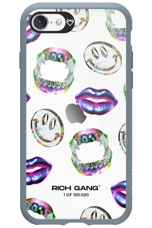 Crazy Rich Transparent - Apple iPhone SE 2022