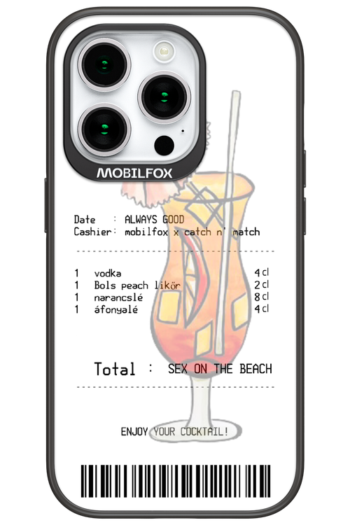 sex on the beach koktél - Apple iPhone 15 Pro