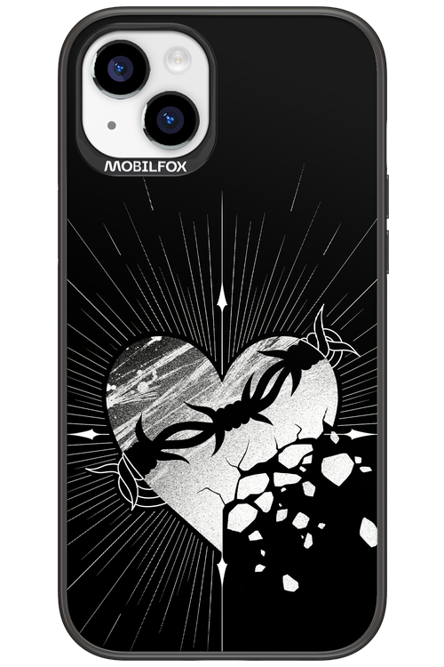 Fehér Szív - Apple iPhone 15 Plus