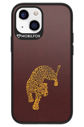 Burgundy Leopard - Apple iPhone 13 Mini
