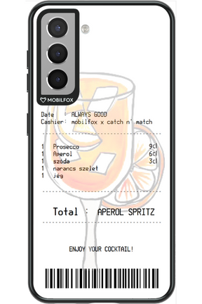 aperol spritz koktél - Samsung Galaxy S21