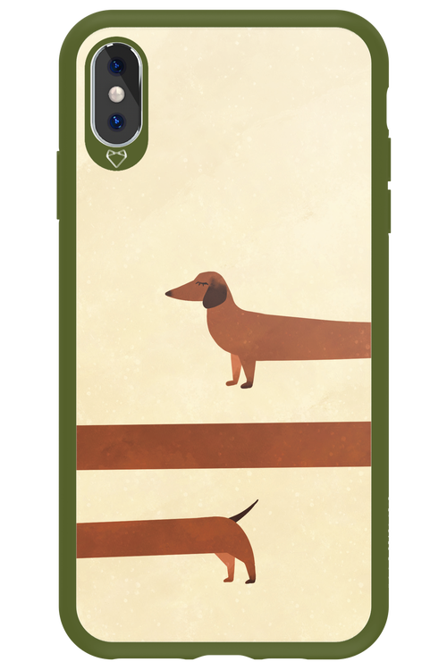 Stretchy Dog - Apple iPhone XS Max