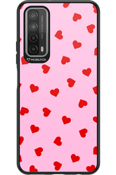 Sprinkle Heart Pink - Huawei P Smart 2021