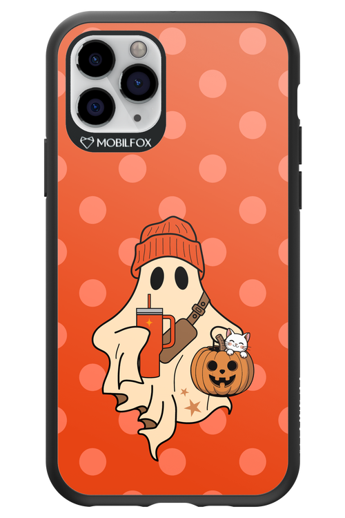 Ghost Girl (Orange) - Apple iPhone 11 Pro