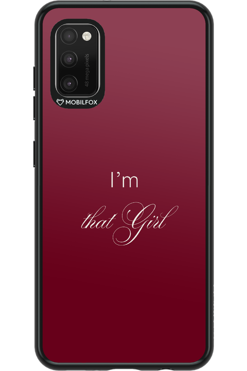 That Girl - Samsung Galaxy A41