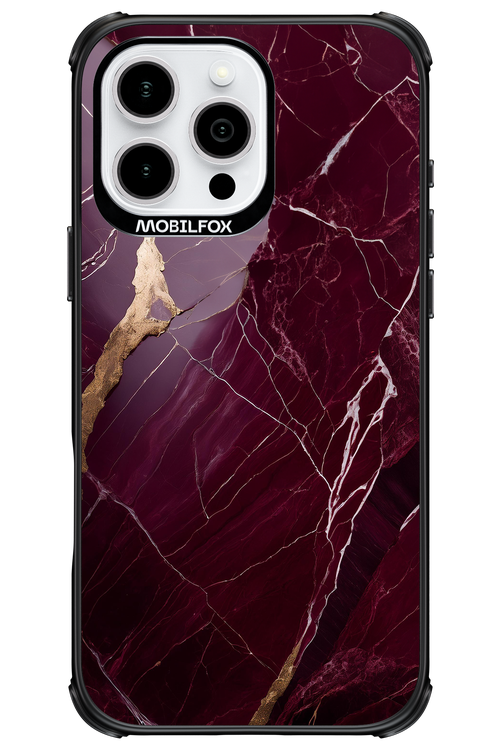Burgundy Marble - Apple iPhone 16 Pro Max