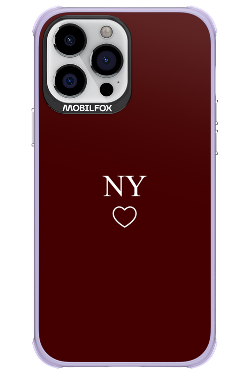 NY Burgundia 2.0 - Apple iPhone 13 Pro Max