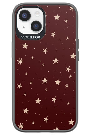 Burgundy Stars - Apple iPhone 14