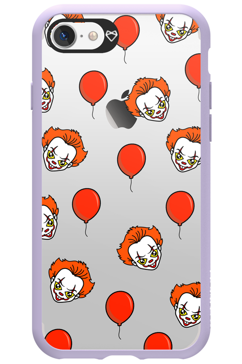 Mystery Clown (Transparent) - Apple iPhone 7