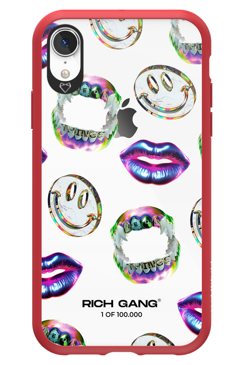 Crazy Rich Transparent - Apple iPhone XR