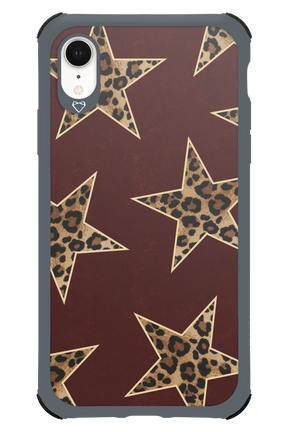 Wild Stars Burgundy - Apple iPhone XR