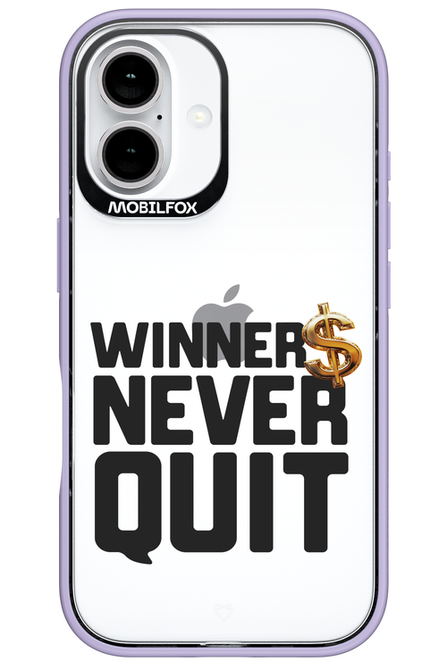 Winners Never Quit 2.0 - Apple iPhone 16