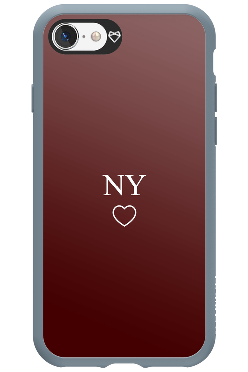 NY Burgundia 2.0 - Apple iPhone SE 2020