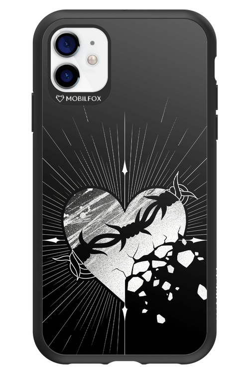 Fehér Szív 2.0 - Apple iPhone 11