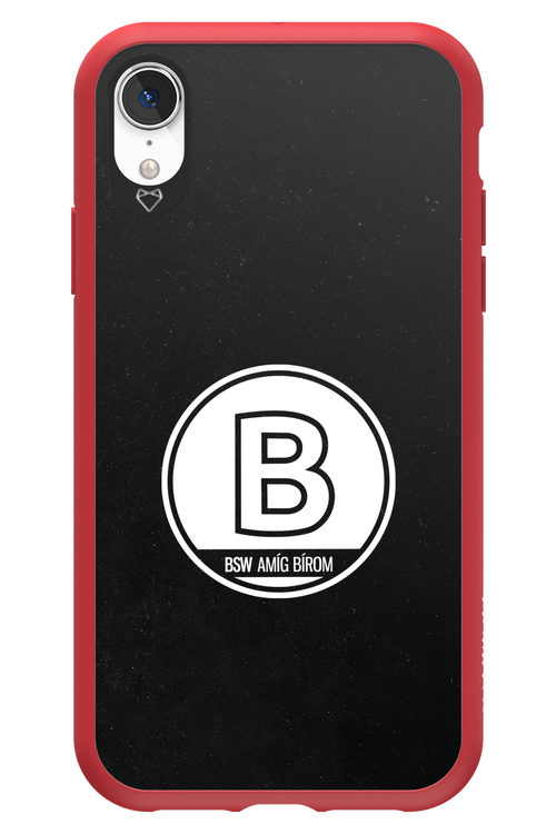 Amig bírom Black - Apple iPhone XR
