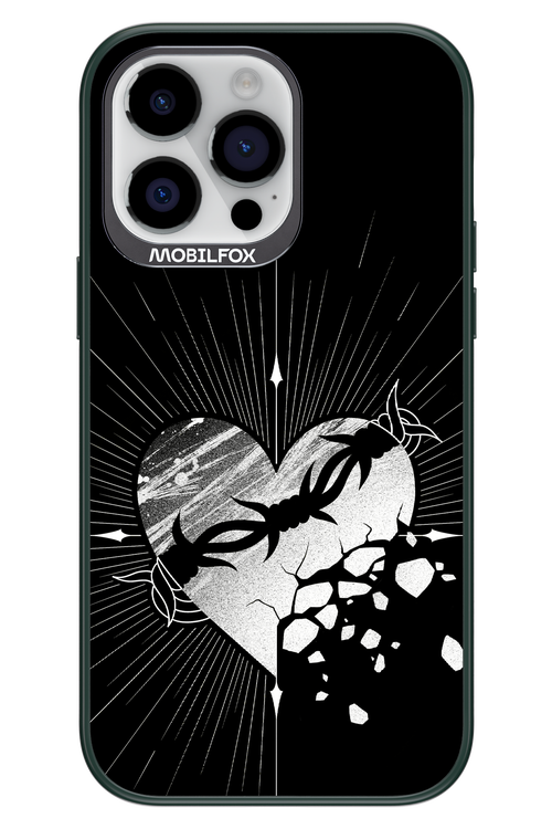 Fehér Szív - Apple iPhone 14 Pro Max