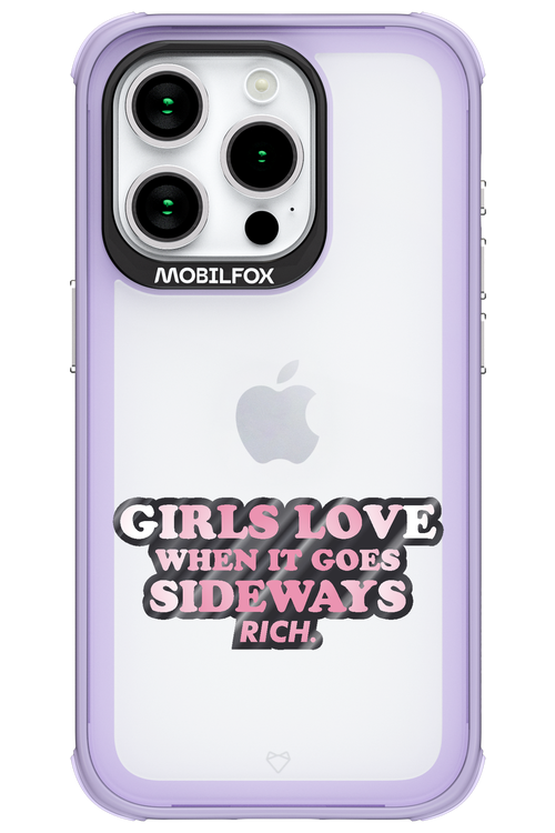 When it goes sideways - Apple iPhone 15 Pro