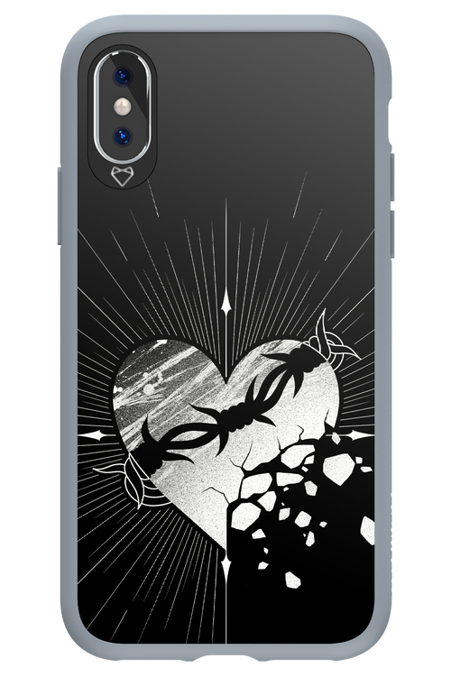 Fehér Szív 2.0 - Apple iPhone X